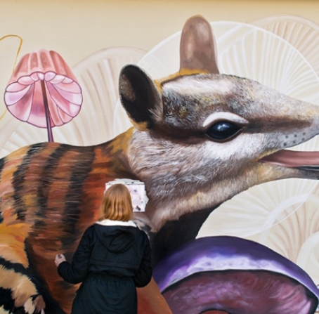 Novo Mural no Cais do Sodré 1