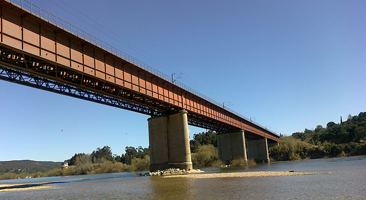 Reforço das fundações da Ponte da Praia do Ribatejo