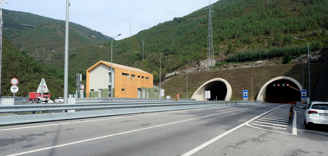 Entrada do Túnel do Marão