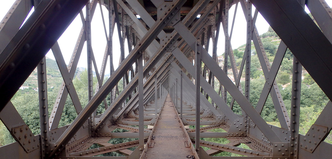 Ponte da Sermenha na Linha do Douro