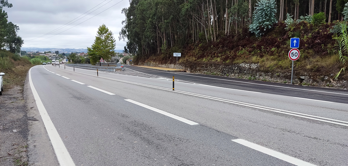 Conclusão da empreitada “IC2 – km 199+980 – Reformulação Geométrica de Interseção”, em Coimbra.