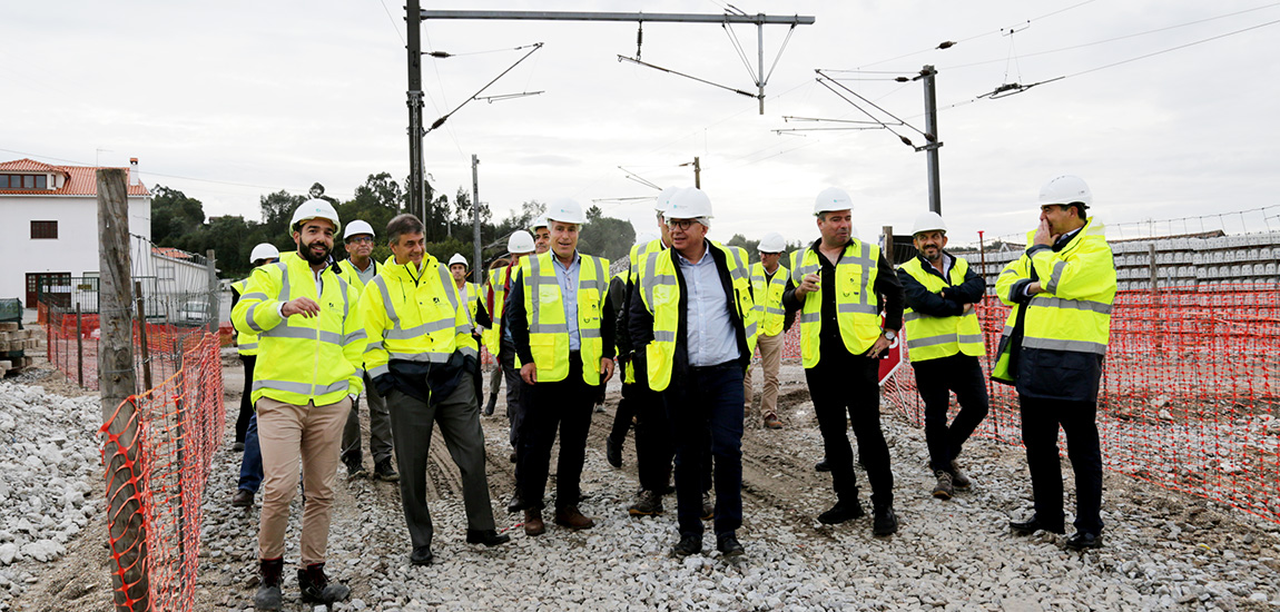 Visita às obras em curso LBA - Mortágua