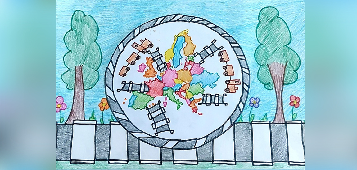 Concurso Nacional de Desenho sobre Transporte Ferroviário  - 3 Prémio