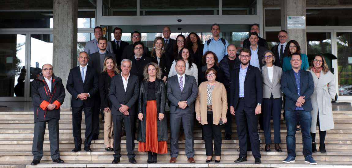 IP recebe comitiva da Agência Nacional de Transportes Terrestres do Brasil 