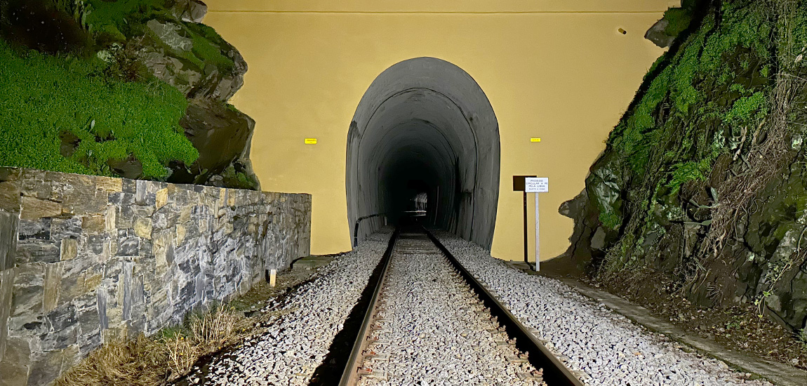 Túnel de Bagaúste na Linha do Douro