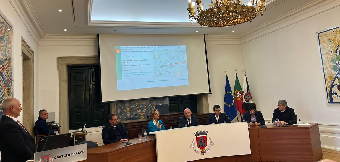 Projeto para a construção do IC31 apresentado à Comunidade Intermunicipal da Beira Baixa