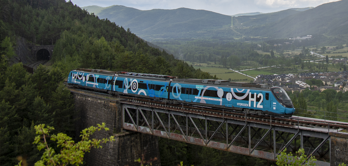 Comboio demonstrador do Projeto FCH2RAIL