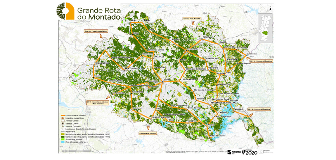Obras da Ecopista do Ramal de Reguengos