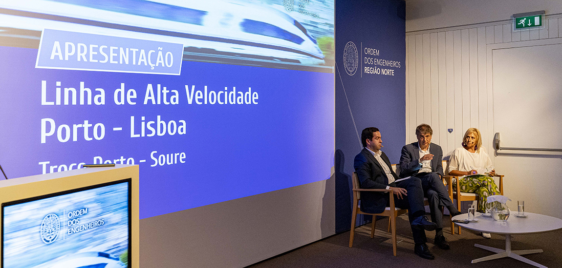 Carlos Fernandes, Vice-presidente da IP apresenta a Linha da Alta Velocidade