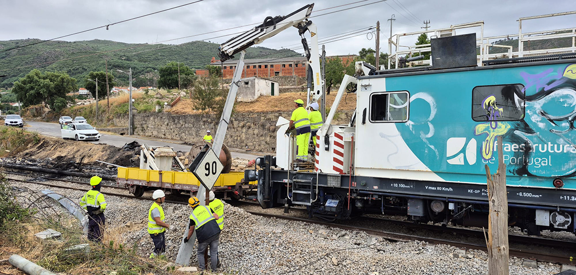Reposição das condições de segurança e circulação
