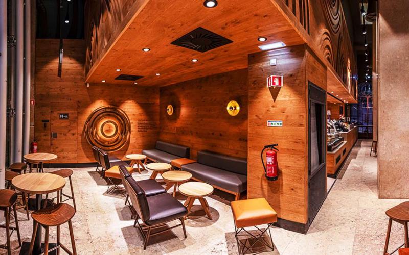 Estação do Rossio – Café Starbucks Foto 1