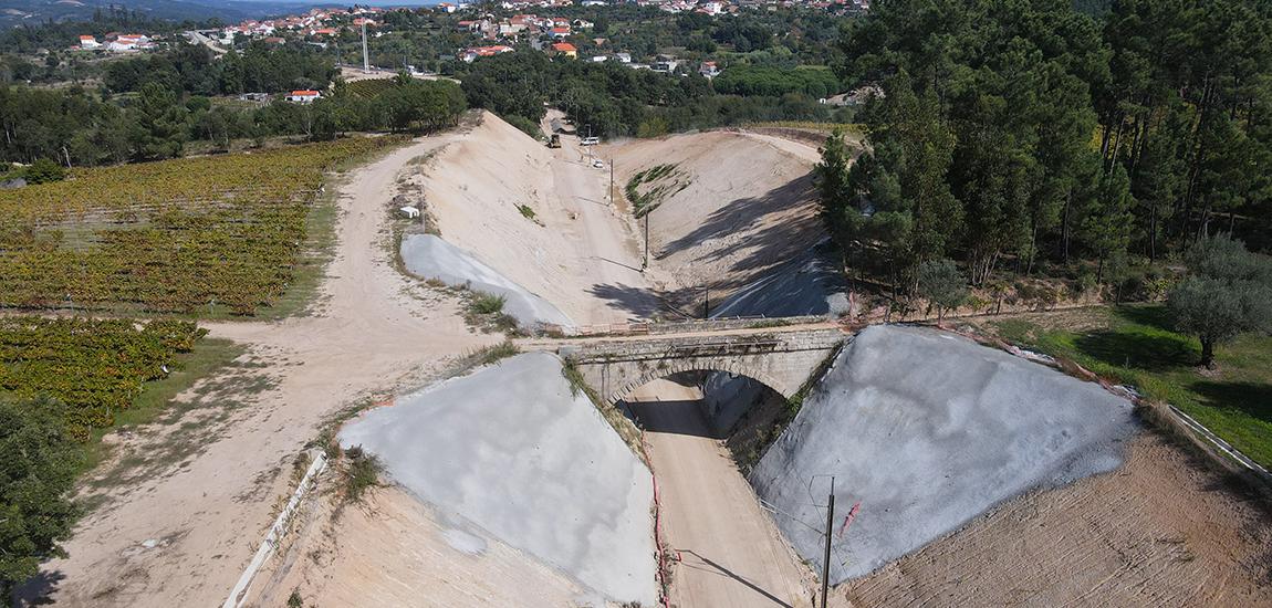 Obras na Linha da Beira Alta, Troço Santa Comba Dão - Mangualde - Foto 2