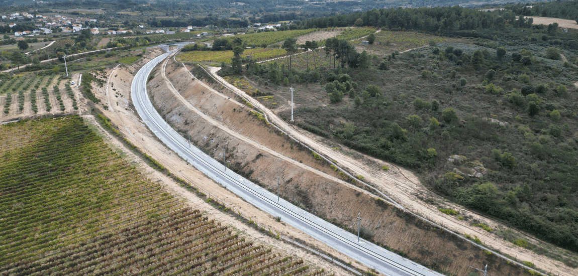 Linha da Beira Alta, Troço Celorico da Beira - Guarda: fotografia 1