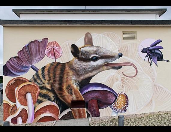 Novo Mural no Cais do Sodré