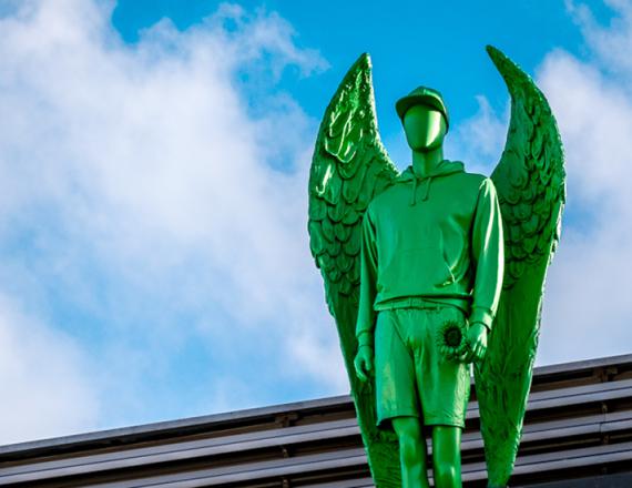 Fotografia 2 de Anjo na Estação do Cais do Sodré | IPP