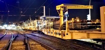 Empreitada de reabilitação de via na Linha de Cascais