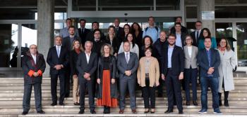 IP recebe comitiva da Agência Nacional de Transportes Terrestres do Brasil 