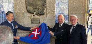 Descerramento da placa comemorativa 100TAAS