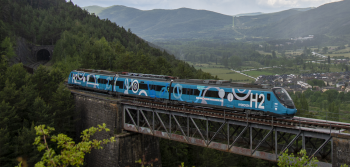 Comboio demonstrador do Projeto FCH2RAIL