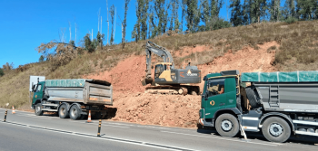 Empreitada de recuperação em progresso
